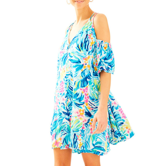Lilly Pulitzer Dresses & Skirts - NWT Lilly Pulitzer Bellamie Dress Serene Blue